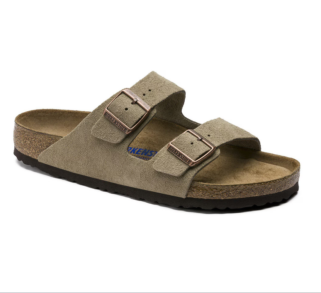 Sandalia Arizona Birkenstock Plantilla Blanda | Ante Natural, Suela EVA y Ajuste Anatómico