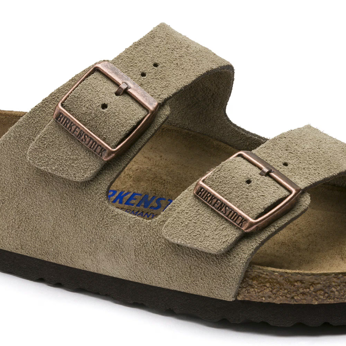 Sandalia Arizona Birkenstock Plantilla Blanda | Ante Natural, Suela EVA y Ajuste Anatómico
