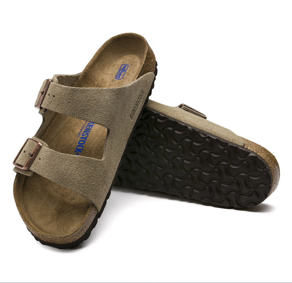 Sandalia Arizona Birkenstock Plantilla Blanda | Ante Natural, Suela EVA y Ajuste Anatómico