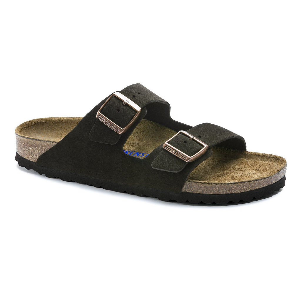 Sandalia Arizona Birkenstock Plantilla Blanda | Ante Natural, Suela EVA y Ajuste Anatómico