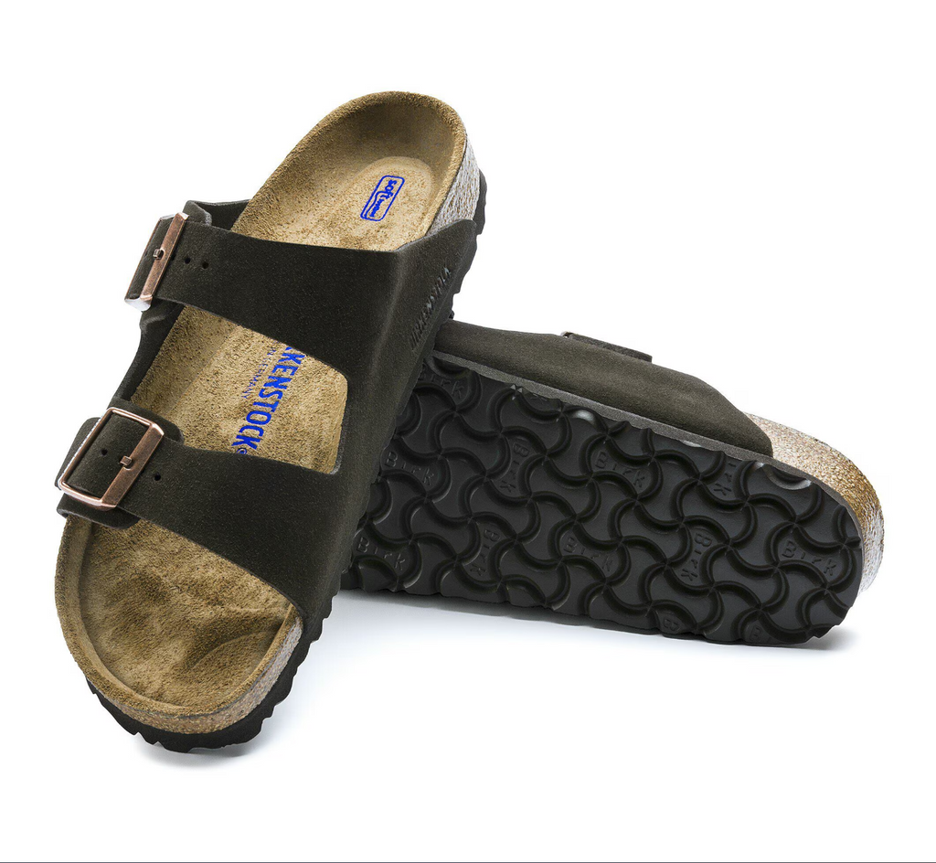 Sandalia Arizona Birkenstock Plantilla Blanda | Ante Natural, Suela EVA y Ajuste Anatómico