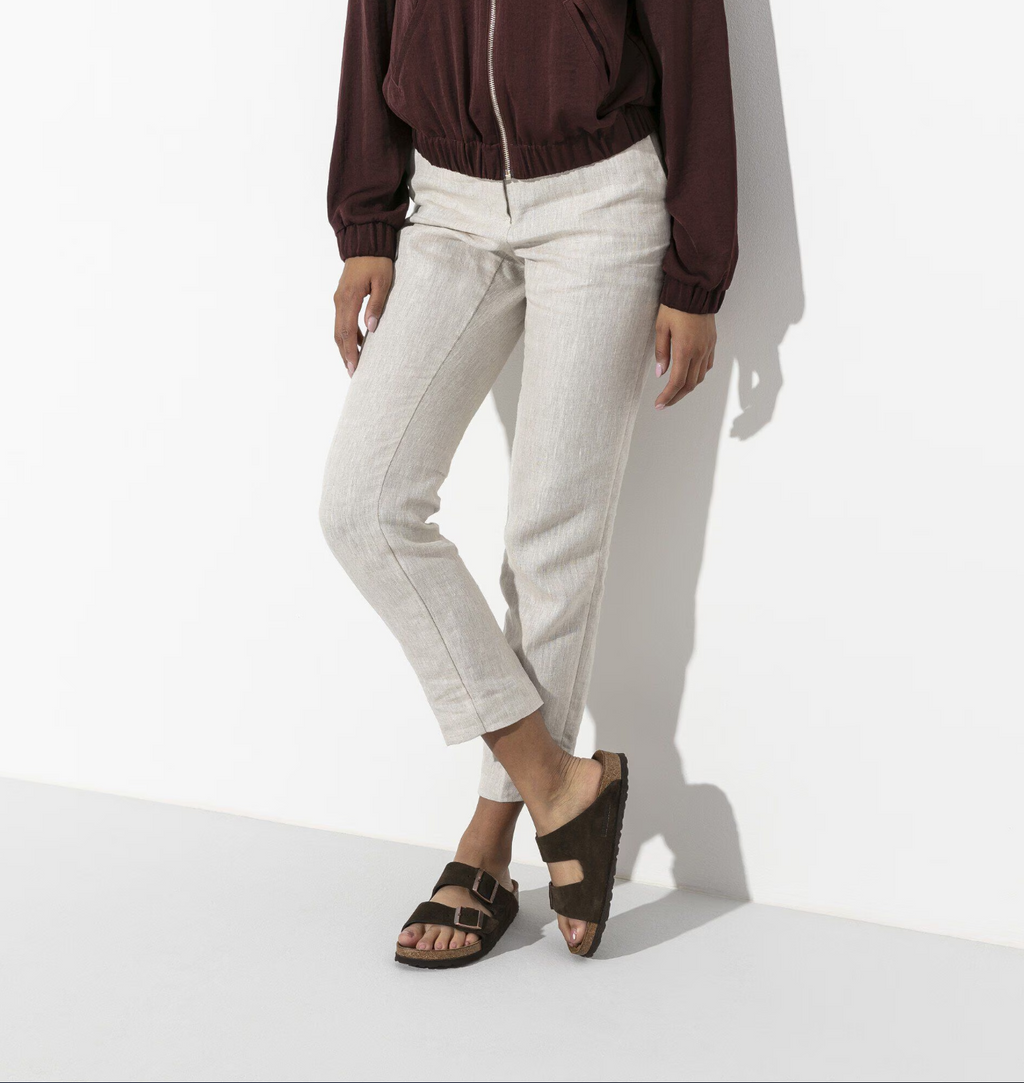 Sandalia Arizona Birkenstock Plantilla Blanda | Ante Natural, Suela EVA y Ajuste Anatómico