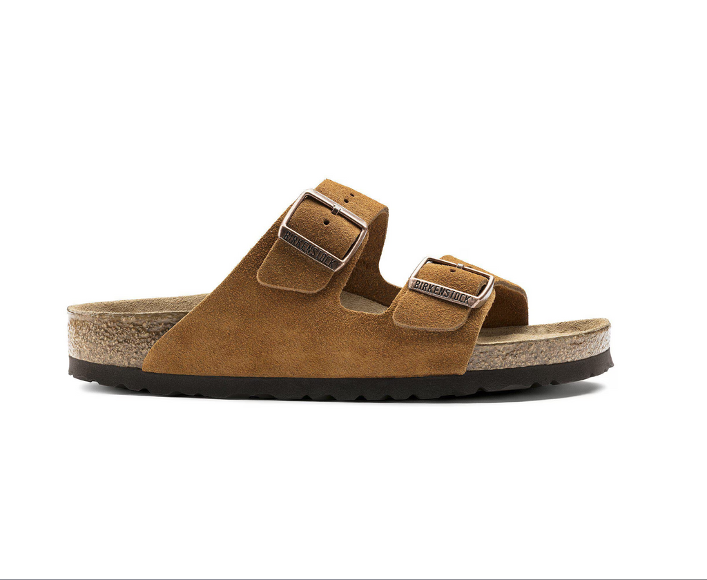 Sandalia Arizona Birkenstock Plantilla Blanda | Ante Natural, Suela EVA y Ajuste Anatómico