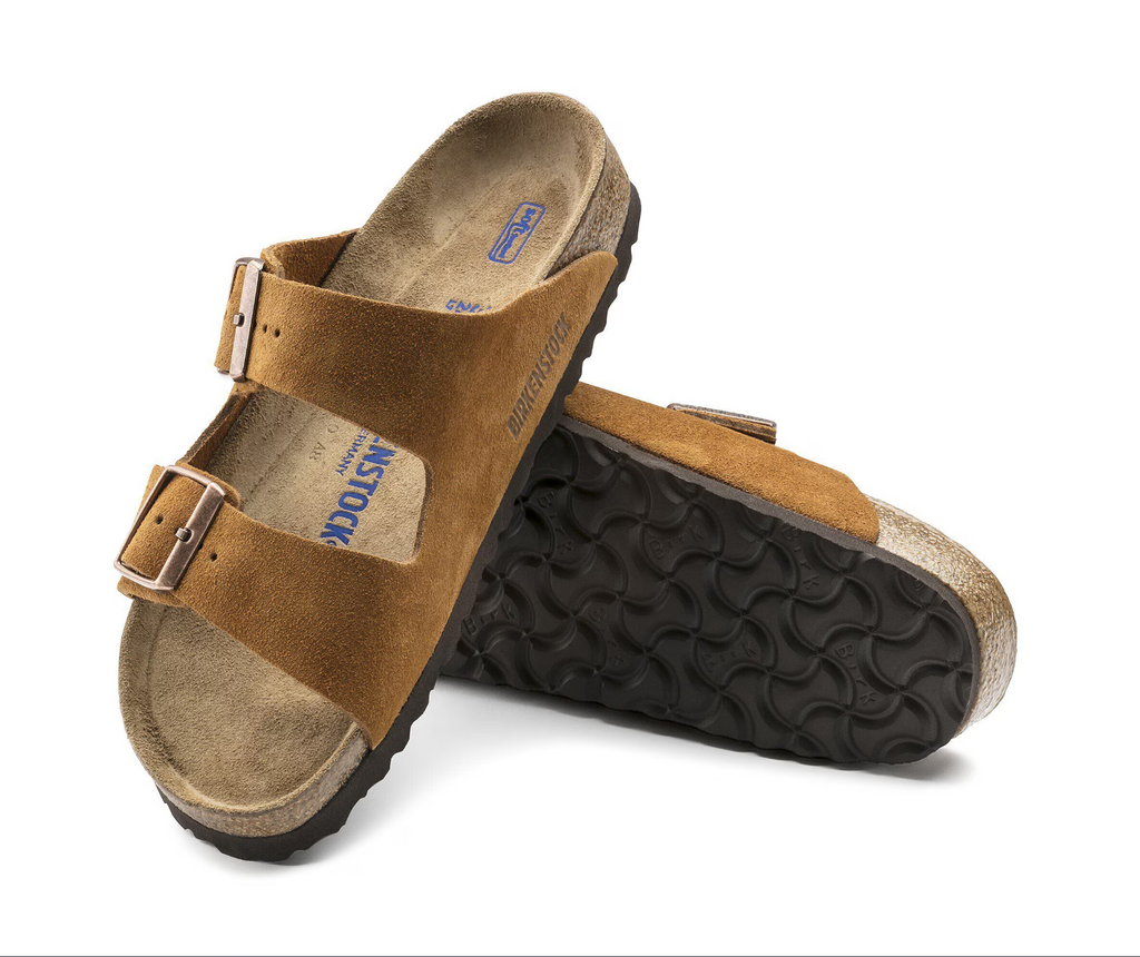 Sandalia Arizona Birkenstock Plantilla Blanda | Ante Natural, Suela EVA y Ajuste Anatómico