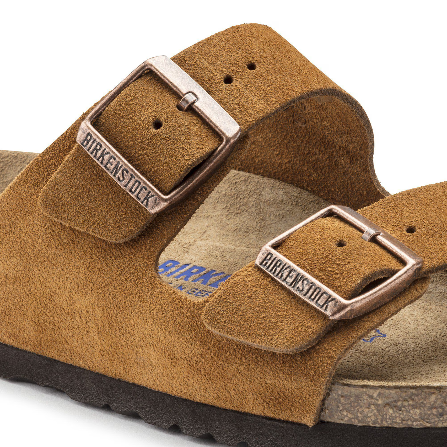 Sandalia Arizona Birkenstock Plantilla Blanda | Ante Natural, Suela EVA y Ajuste Anatómico